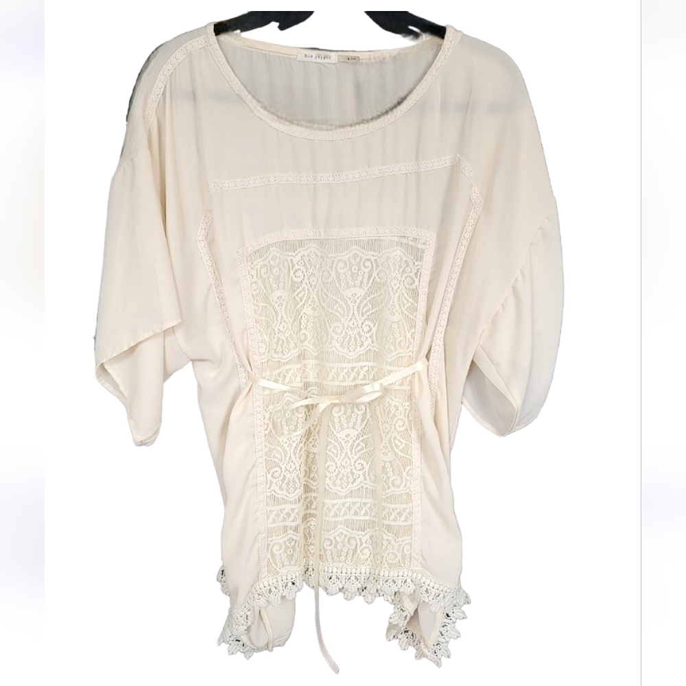 Sheer Lace Blouse - Picture 2 of 10